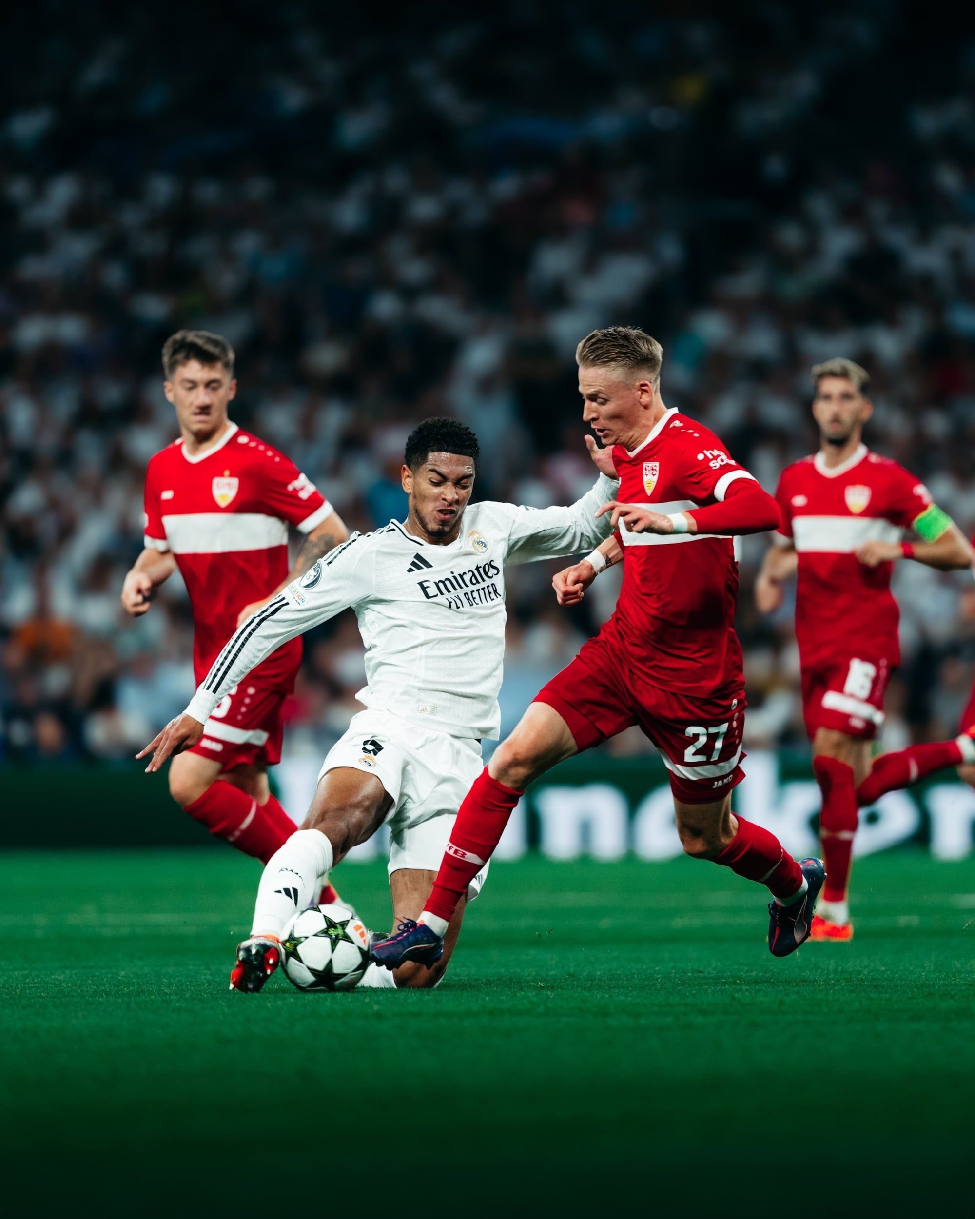 Match day action shot