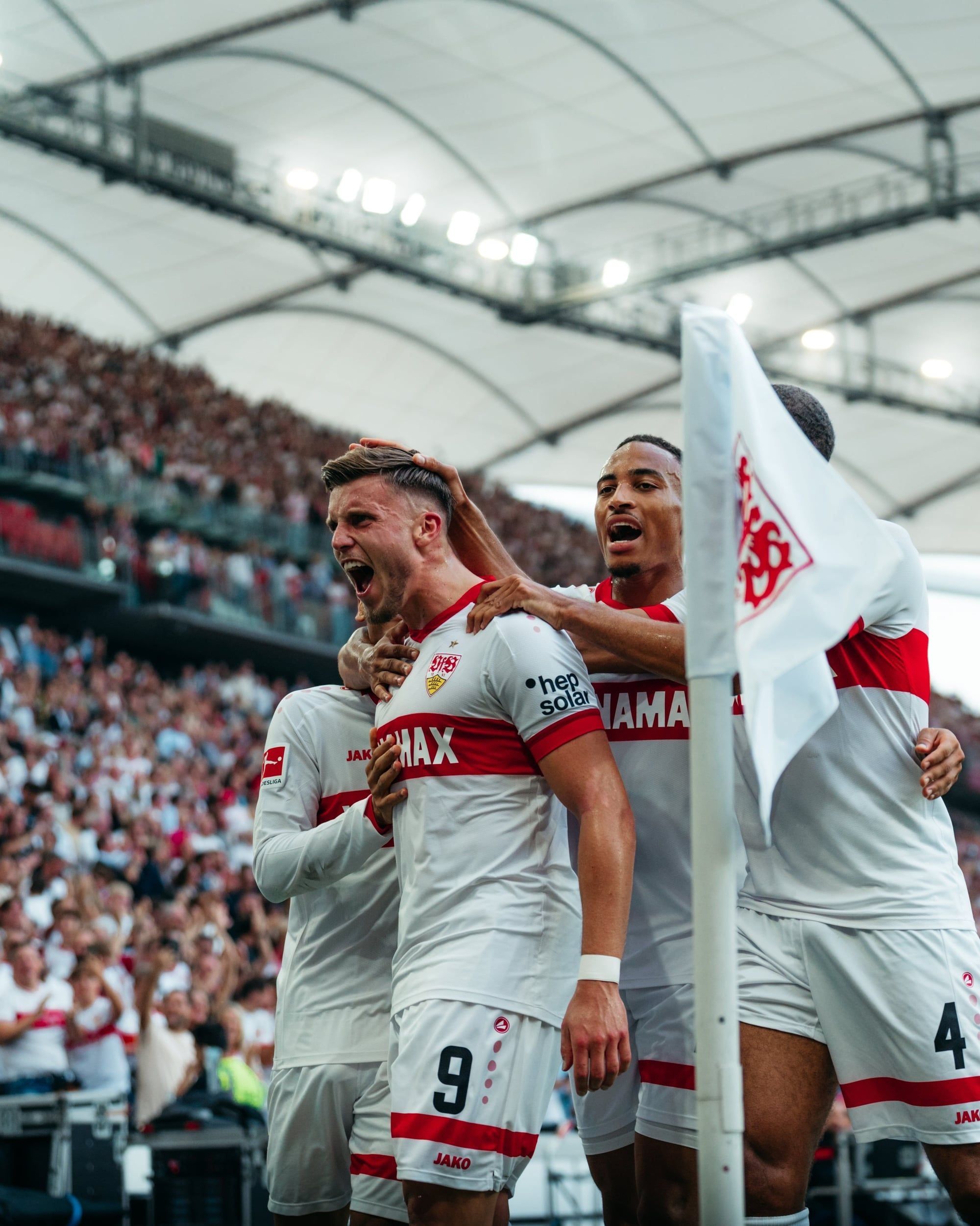 Match day action shot