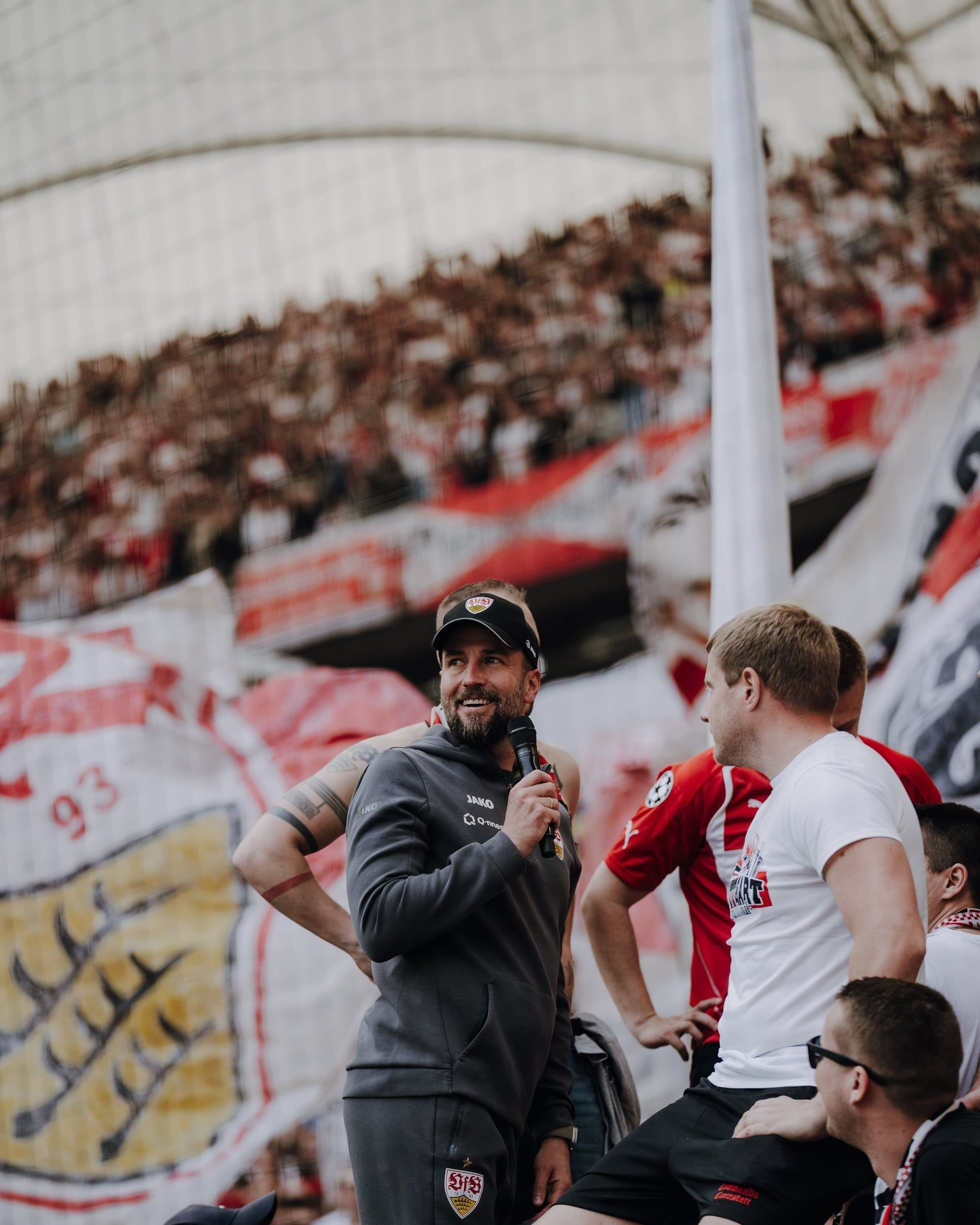 Match day action shot